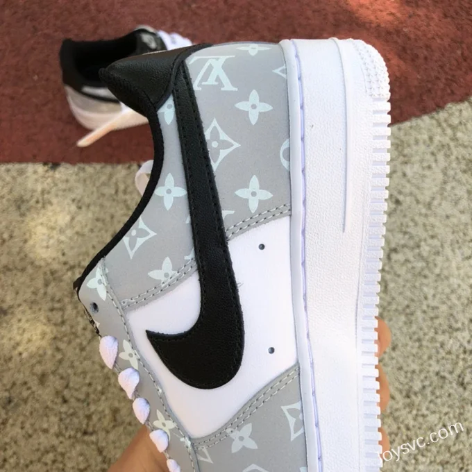 Nike Air Force 1 Low '07 LV Print Grey White BQ8988-108