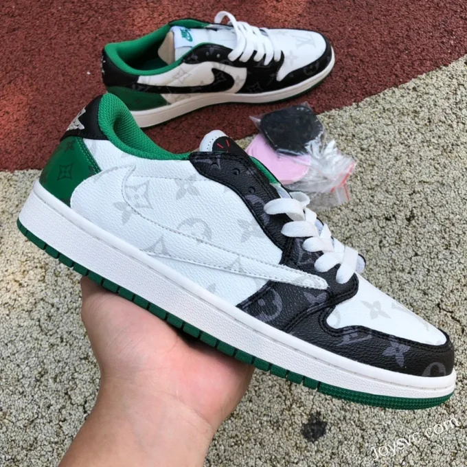 Travis Scott x Nike Air Jordan 1 Low DM7866 White Green Retro