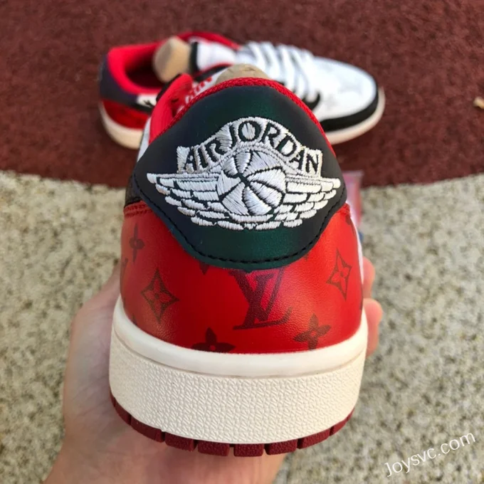 Travis Scott x Nike Air Jordan 1 Low DM7866 White Red Black Retro