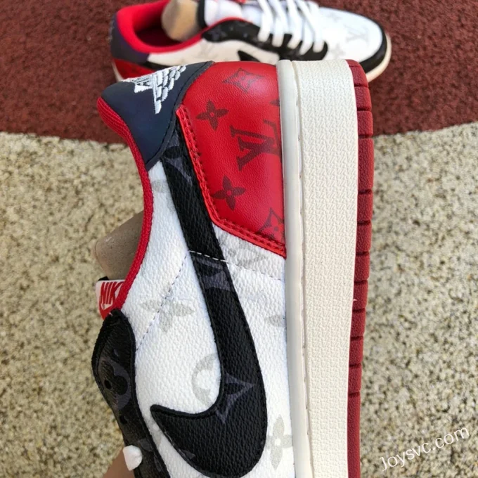 Travis Scott x Nike Air Jordan 1 Low DM7866 White Red Black Retro