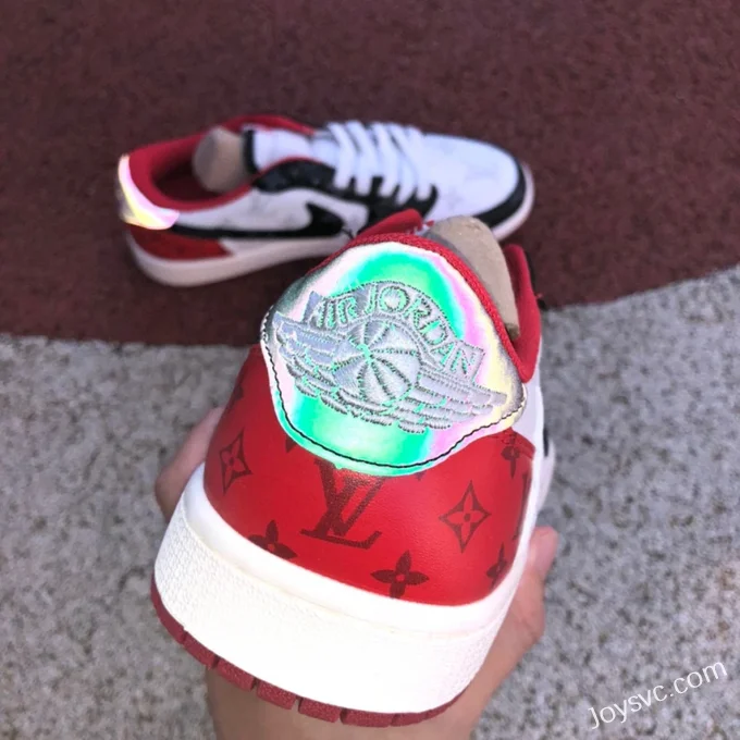 Travis Scott x Nike Air Jordan 1 Low DM7866 White Red Black Retro