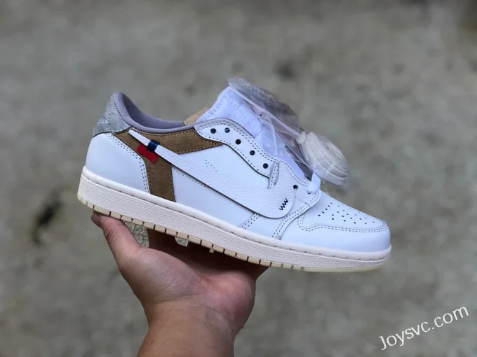 Travis Scott x Air Jordan 1 Low CZ0790-100 LV Low-Top