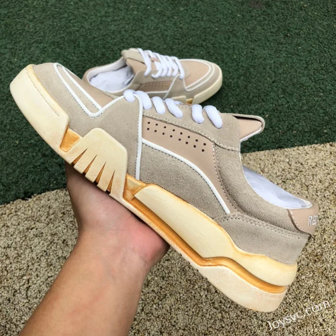 The Last Redemption Beige Grey Spacecourt Sneakers