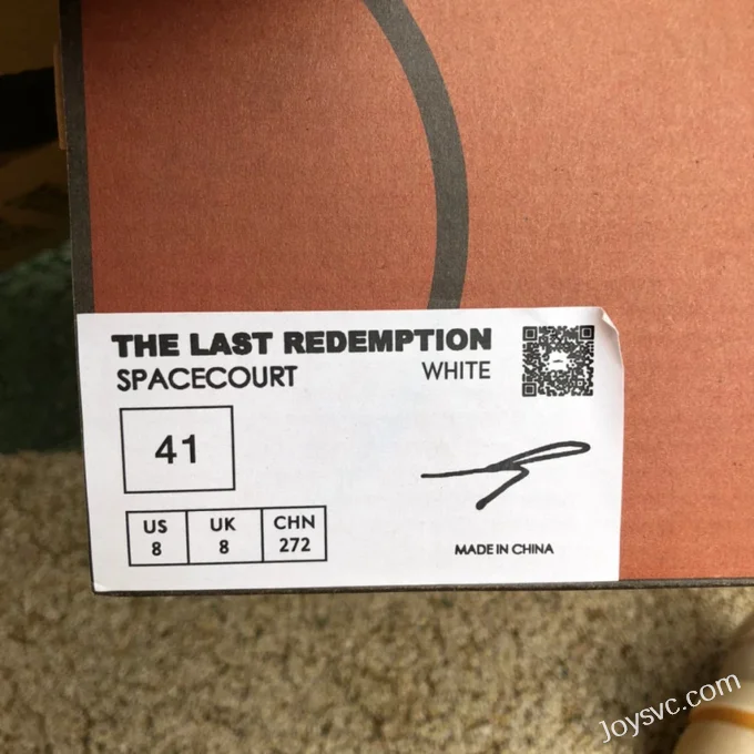 The Last Redemption Beige Grey Spacecourt Sneakers