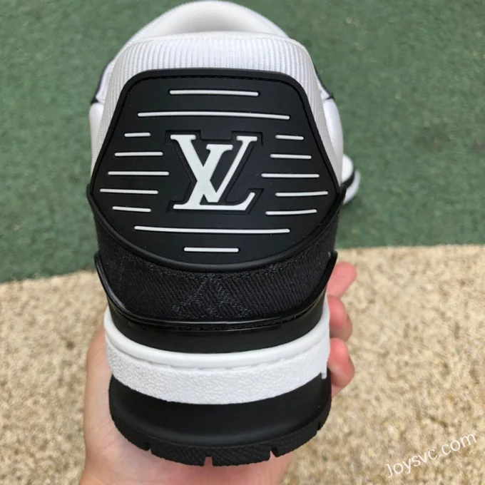 Louis Vuitton Trainer Black White Low Bulk Order