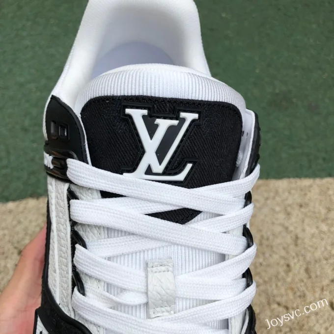 Louis Vuitton Trainer Black White Low Bulk Order