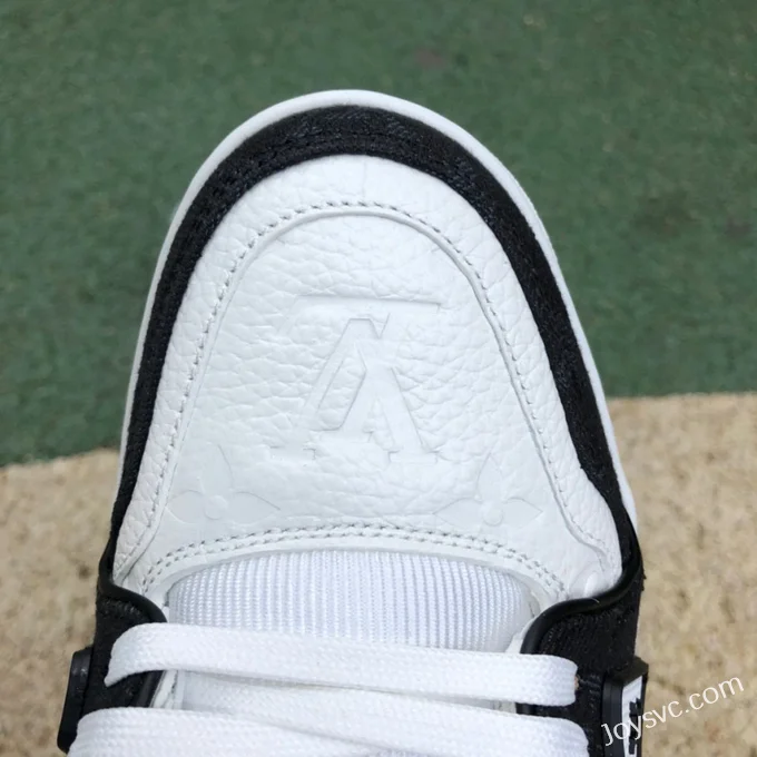 Louis Vuitton Trainer Black White Low Bulk Order