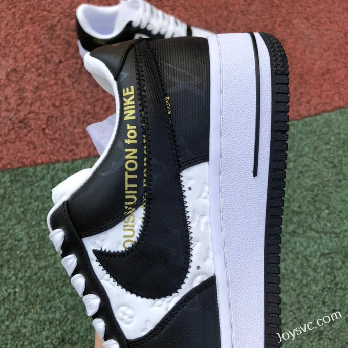 Louis Vuitton x Nike Air Force 1 Low Black White