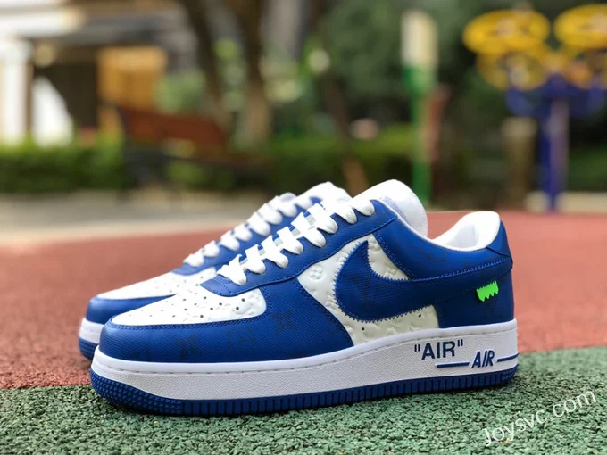 Louis Vuitton x Nike Air Force 1 Low White Blue