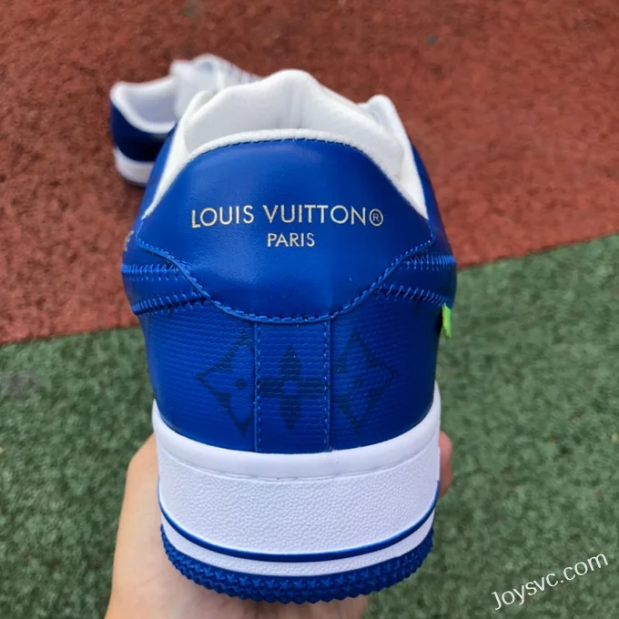 Louis Vuitton x Nike Air Force 1 Low White Blue