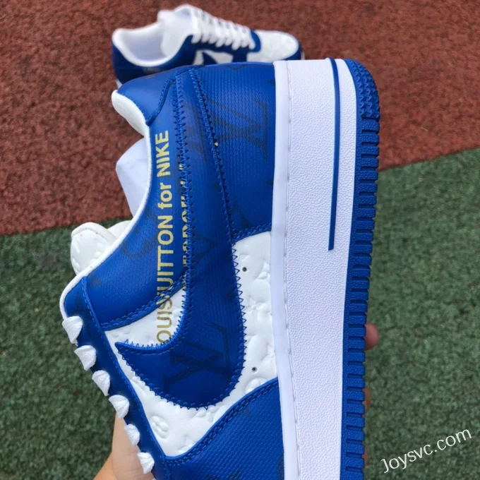 Louis Vuitton x Nike Air Force 1 Low White Blue