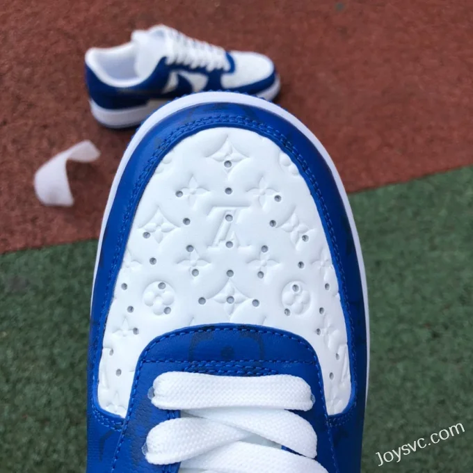 Louis Vuitton x Nike Air Force 1 Low White Blue