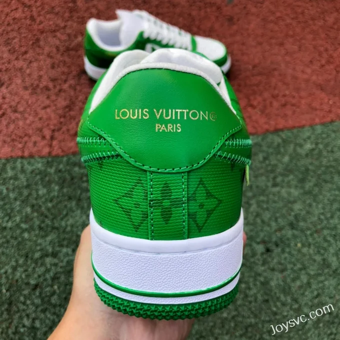 Louis Vuitton x Nike Air Force 1 Low White Green