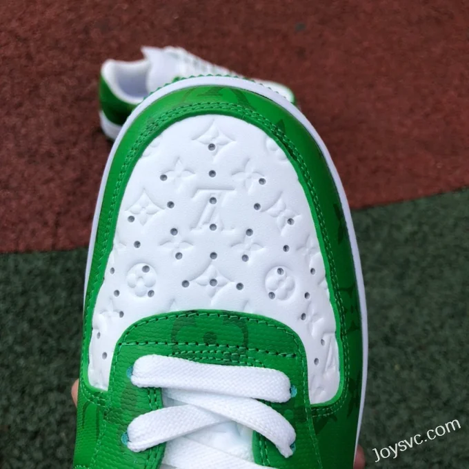 Louis Vuitton x Nike Air Force 1 Low White Green