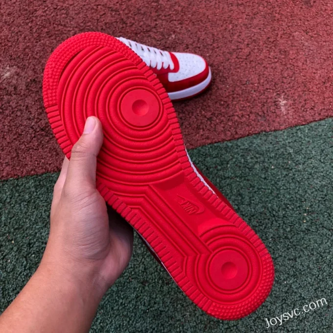 Louis Vuitton x Nike Air Force 1 Low White Red