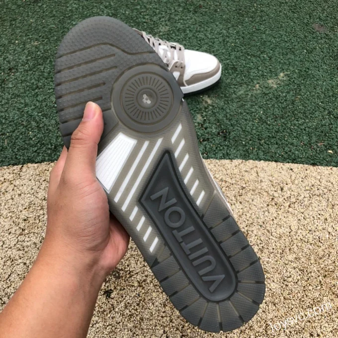 Louis Vuitton Trainer Grey White Low Bulk Order