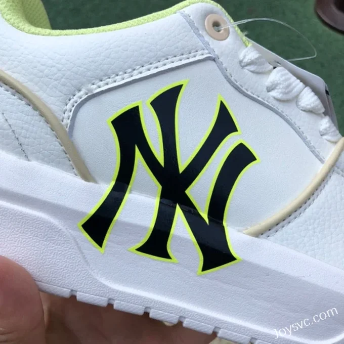 MLB White Neon Green NY Yankees Casual Shoes 3ASXCA12N