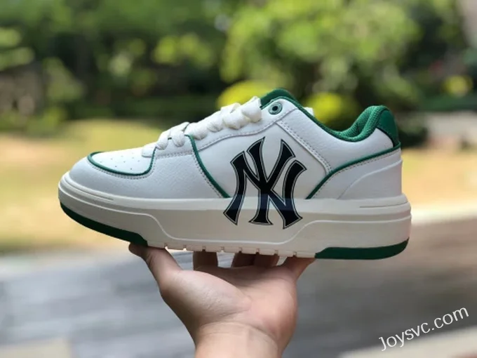 MLB White Green NY Yankees Casual Shoes 3ASXCA12N