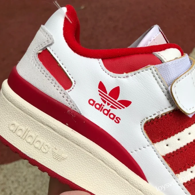 Adidas Forum 84 Low White Red Retro Sneakers GY6981