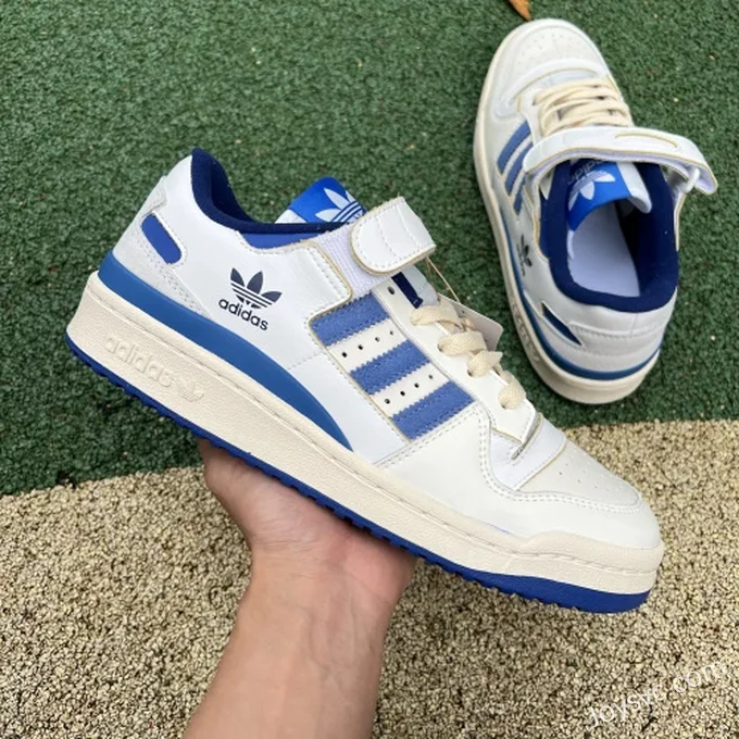 Adidas Forum 84 Low OG White Blue Retro Sneakers S23764