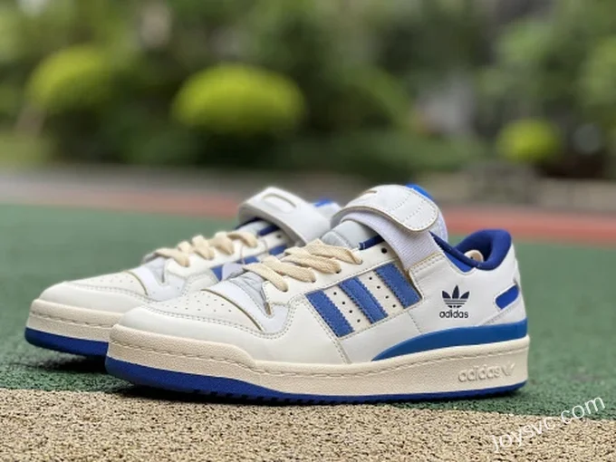 Adidas Forum 84 Low OG White Blue Retro Sneakers S23764