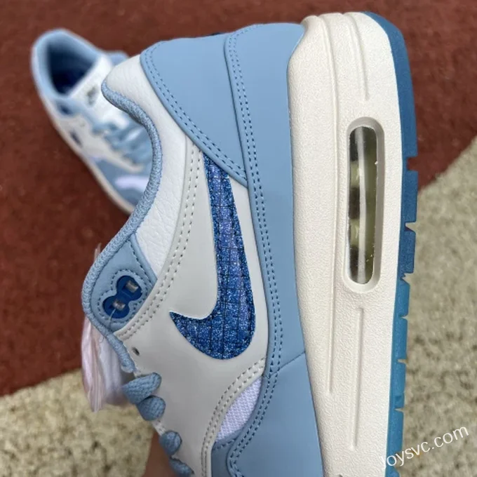 Nike Air Max 1 Premium Blueprint Ice Blue Running Shoes DR0448-100