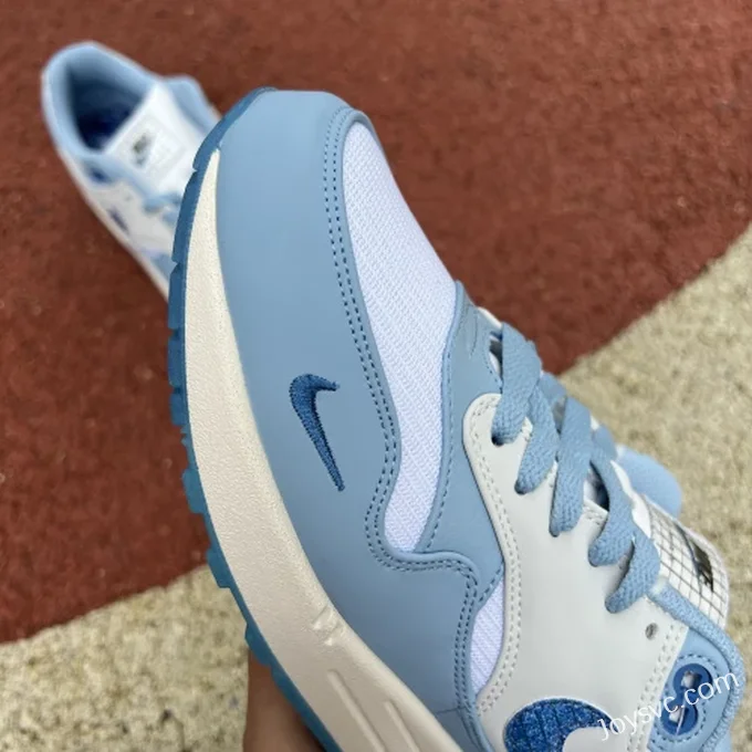 Nike Air Max 1 Premium Blueprint Ice Blue Running Shoes DR0448-100