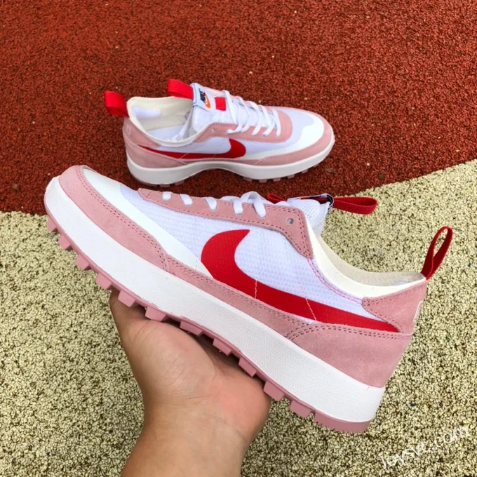 Tom Sachs x Nike Craft General Purpose Shoe White Pink Valentine's Day Mars 4.0 DA6672-800