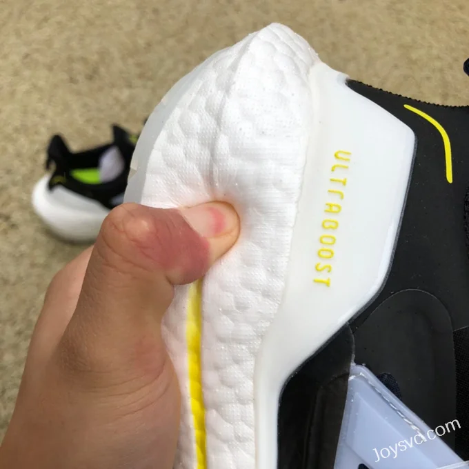 adidas UltraBoost 21 Black White Yellow S23893