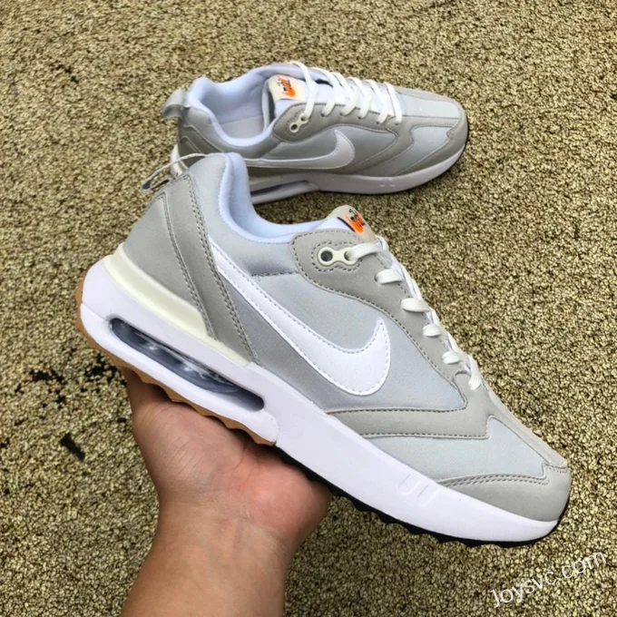 Nike Air Max Grey White Cushioned Running Shoes DJ3624-002