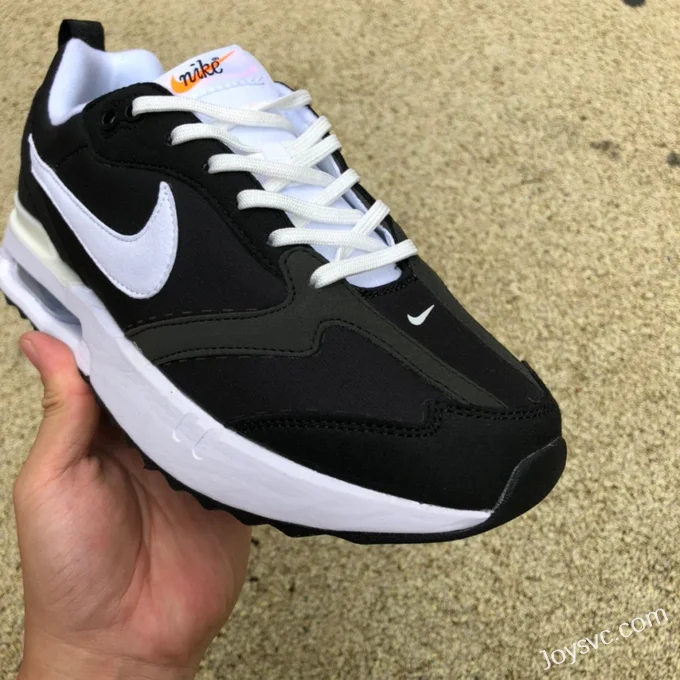 Nike Air Max Dawn Black White Retro Running Shoes DJ3624-001