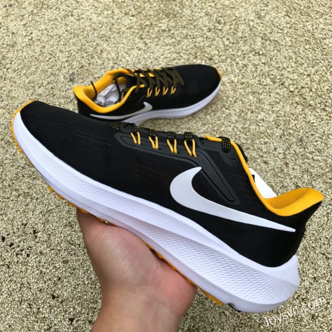 Nike Air Zoom Pegasus 39 Black White Yellow Running Shoes DR2059-001