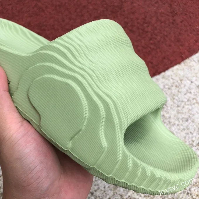 Adidas Adilette 22 Green Slides GX6946