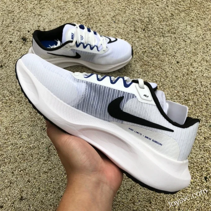 Nike Zoom Fly 5 Pure White Marathon Running Shoes DM8968-100