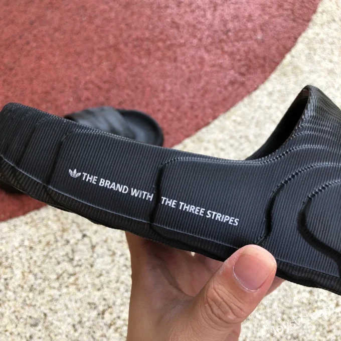 Adidas Adilette 22 3D Printed Black Slides GX6949