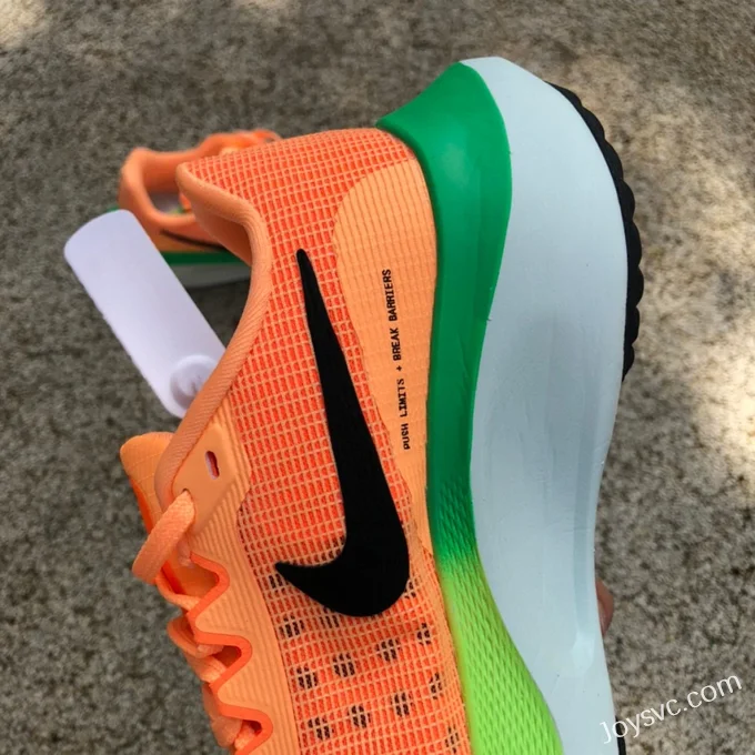 Nike Zoom Fly 5 Orange Green White Marathon Running Shoes DM8974-800