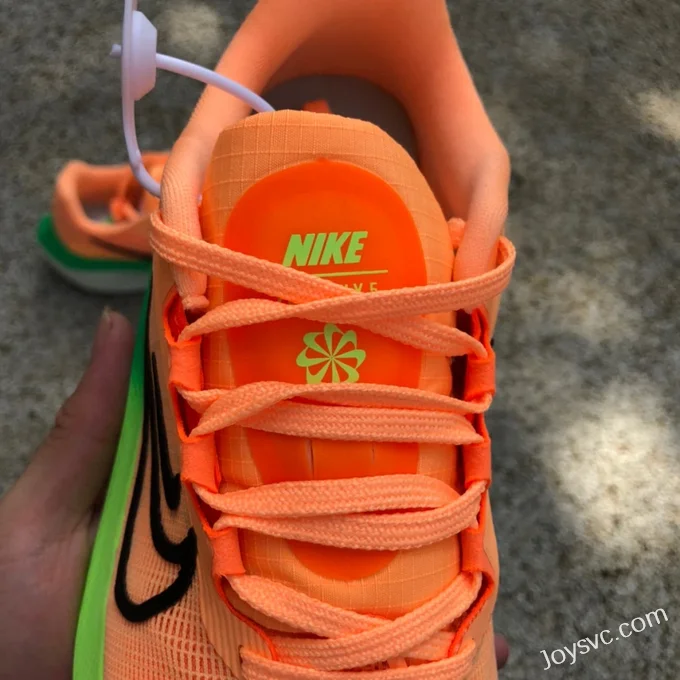 Nike Zoom Fly 5 Orange Green White Marathon Running Shoes DM8974-800