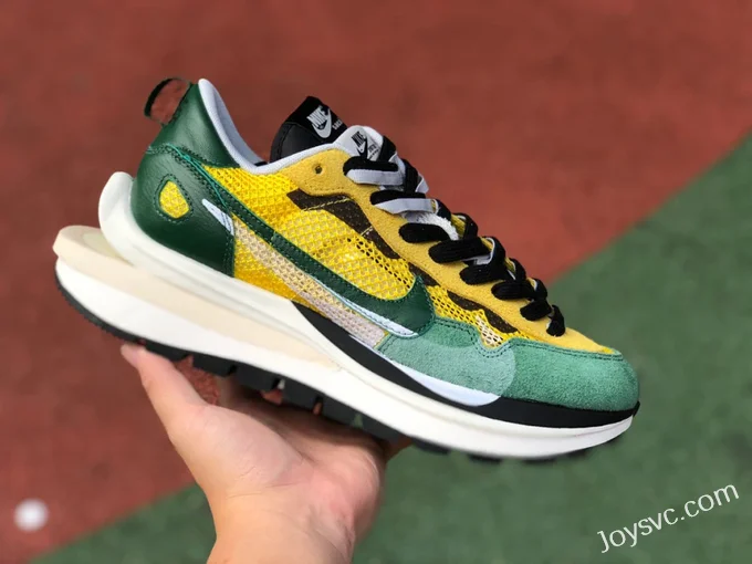 Nike x Sacai Vaporwaffle Yellow Green CV1363-700