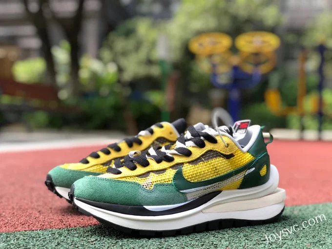 Nike x Sacai Vaporwaffle Yellow Green CV1363-700