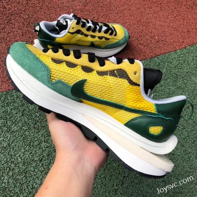 Nike x Sacai Vaporwaffle Yellow Green CV1363-700