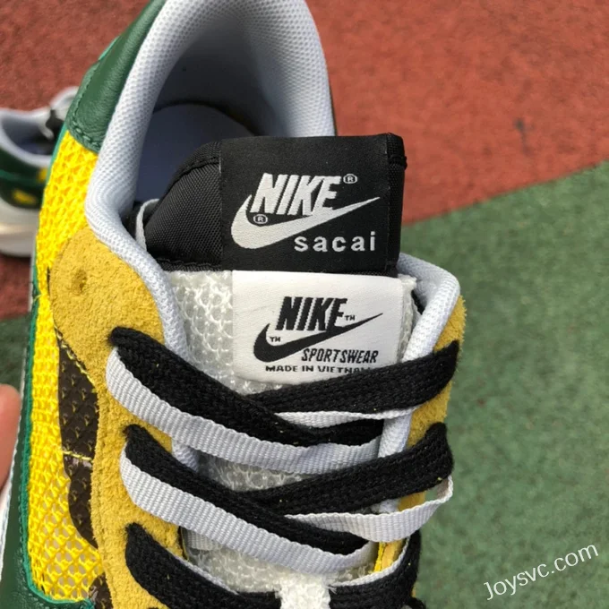 Nike x Sacai Vaporwaffle Yellow Green CV1363-700