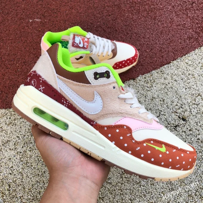 Nike Air Max 1 Chinese Rural Dog Retro Running Shoes DR2553-111