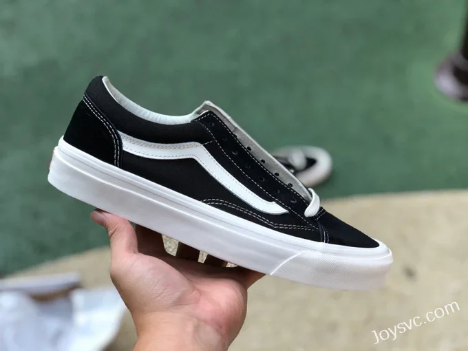 VANS VAULT OG OLD SKOOL Classic Black Suede Sneakers VN0A36C8N8K