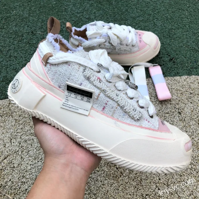 VESSEL G.O.P. 2.0 MARSHMALLOW Lows in White and Pink