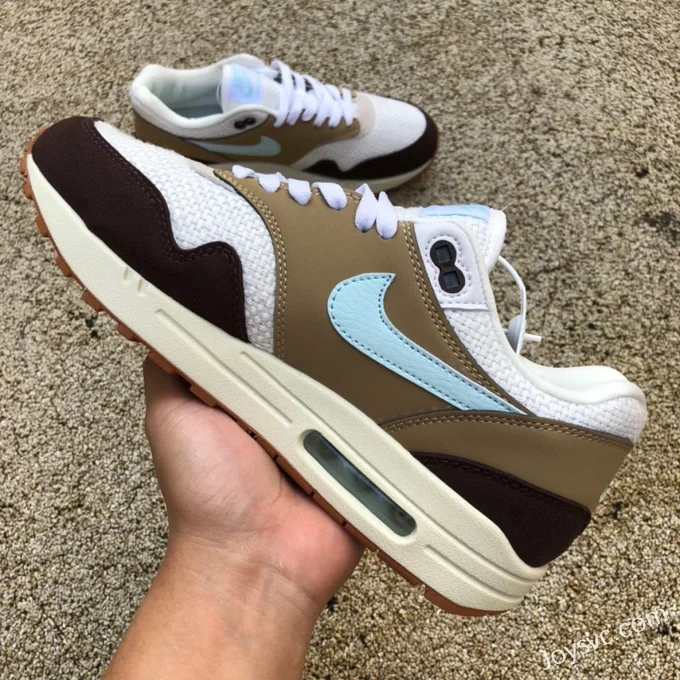 Nike Air Max 1 Crepe Hemp Beige Yellow Brown Running Shoes FD5088-200