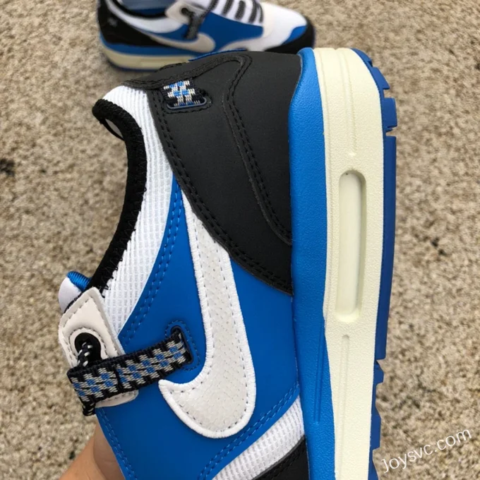 Nike Air Max 1 Black White Blue CJ DO9392-500