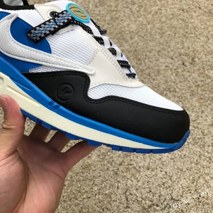 Nike Air Max 1 Black White Blue CJ DO9392-500