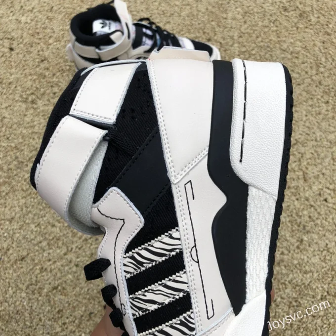 Adidas Forum Mid White Zebra Mid Top Sneakers GX3957