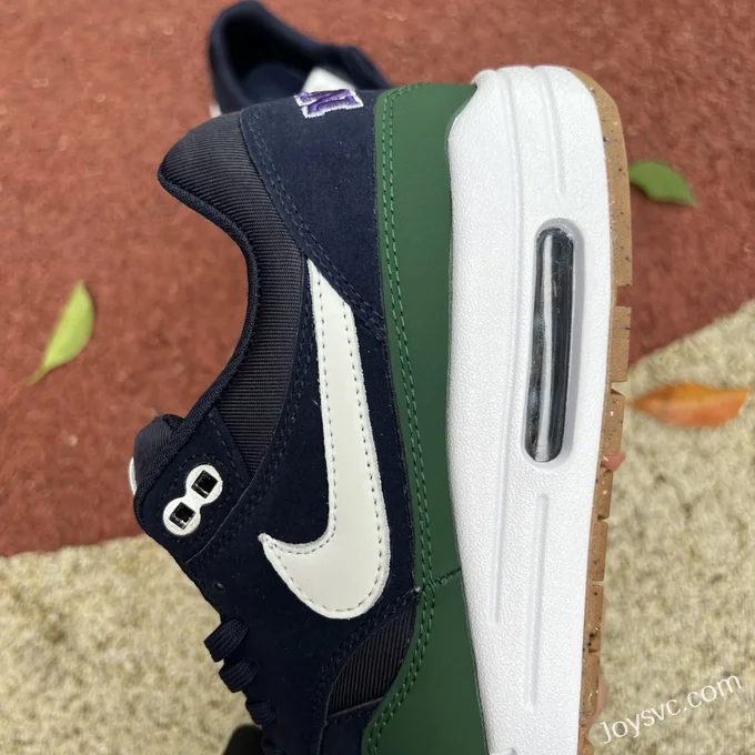 Nike Air Max 1 87 QS Gorge Green Blue Green Running Shoes DV3887-400