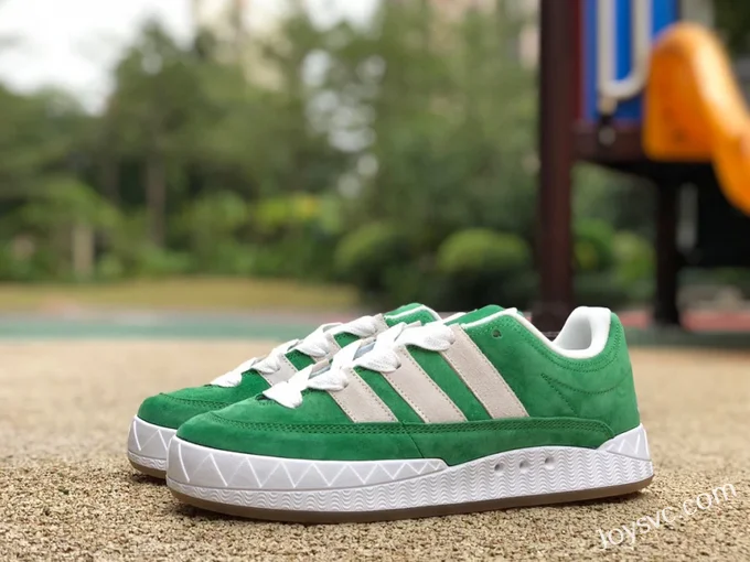 Adidas Adimatic White Green Retro Sneakers GZ6202